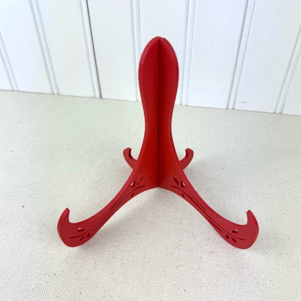 Small Easel, Small Sign Display, Phone Stand, Interlocking Easel, 2 Piece